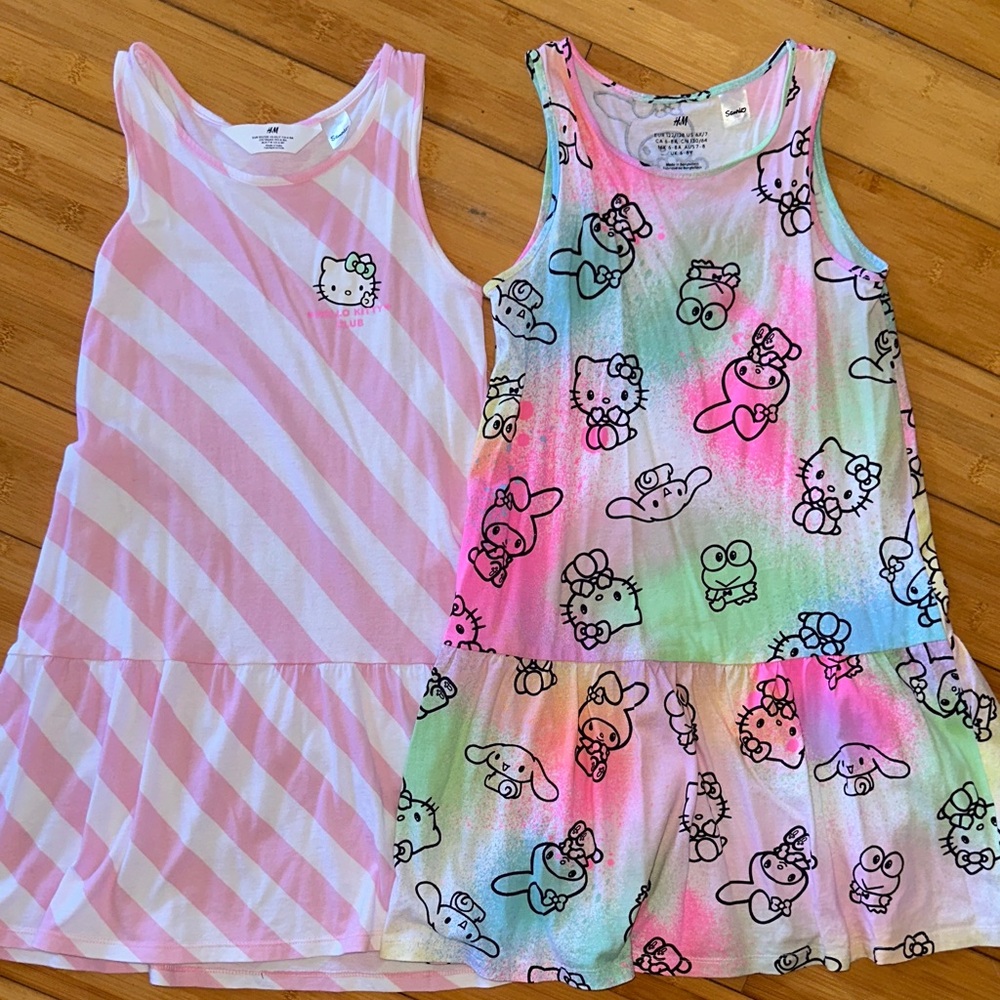 H&M SANRIO GIRL DRESSES